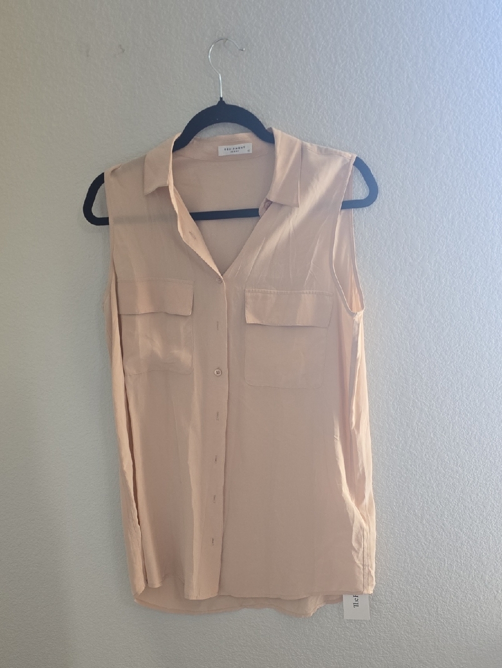 Equipment Femme Soft Beige Blouse